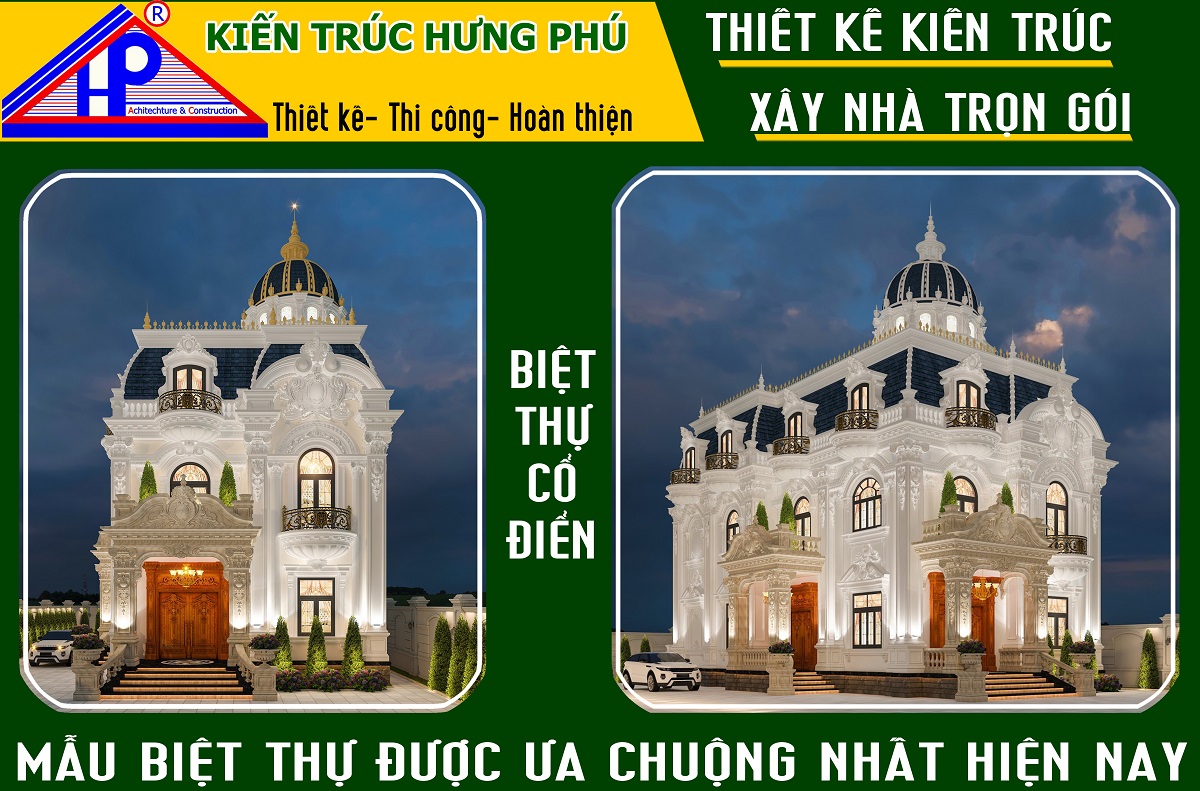 biệt thự cổ điển đẹp