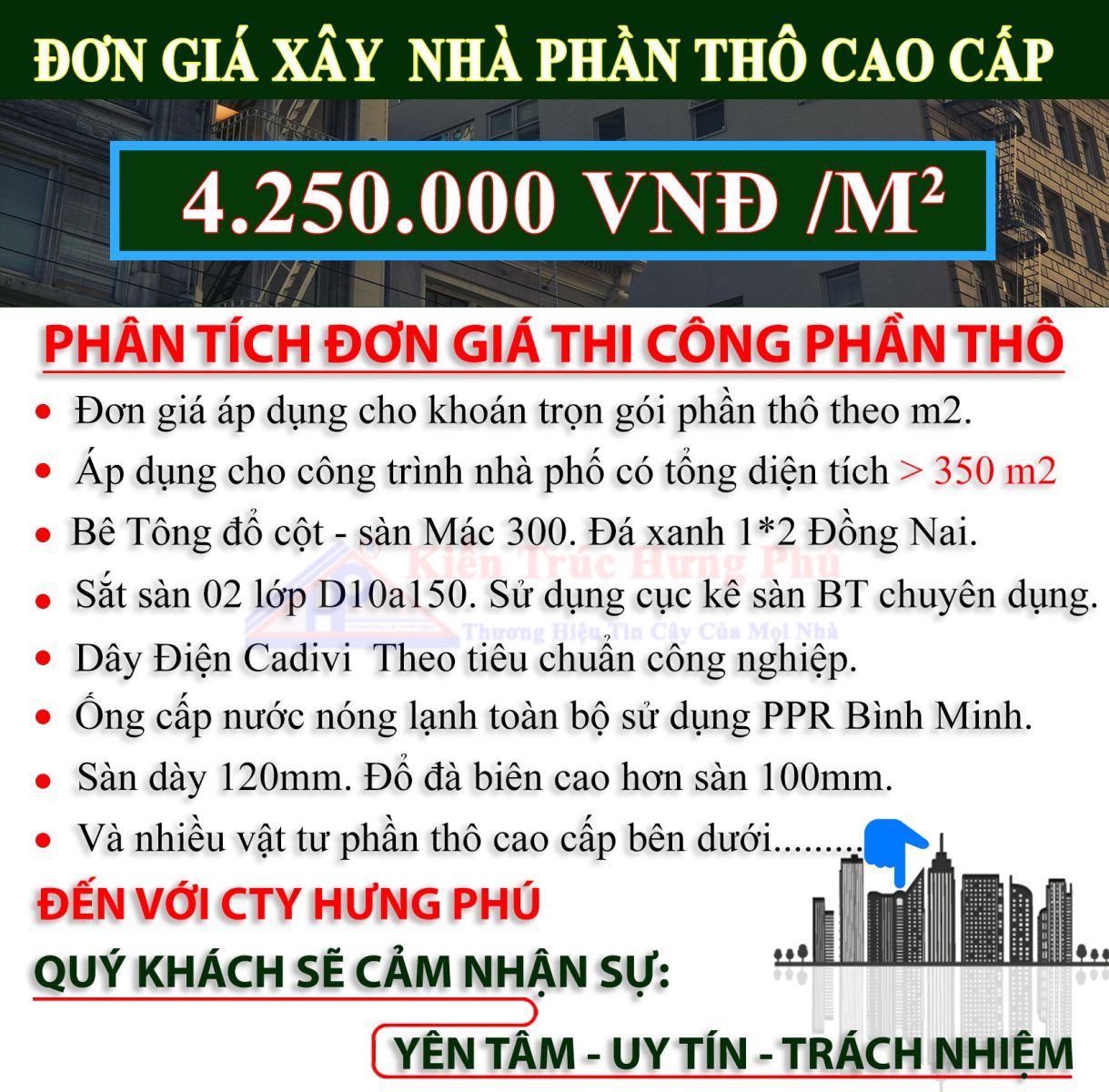 Xây dựng phần thô 
