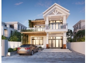 Mẫu nhà biệt thự 2 tầng đẹp